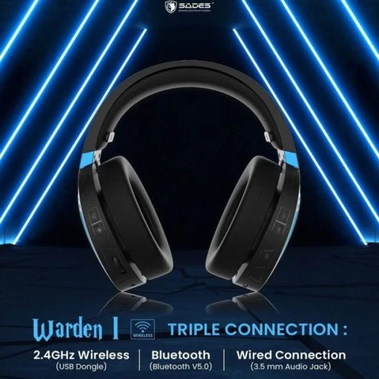 Sades Warden Gaming Headset SA-201 - Black